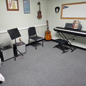 Studio 2 with Guitars and Yamaha Digital